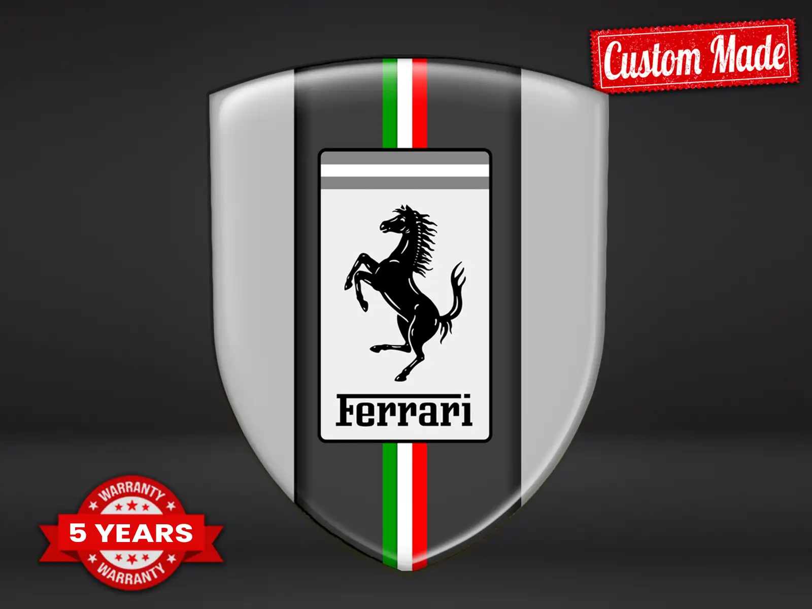 Ferrari Autosticker Sport Premium Professionell